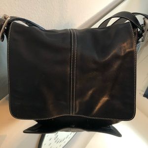COACH Leather fold over purse